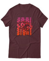 T-Shirt Αντρικό - Cool Story - Color Thumbnail Μπορντό