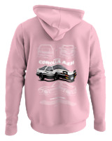 Φούτερ με κουκούλα - Corolla AE86 - Color Thumbnail Pink