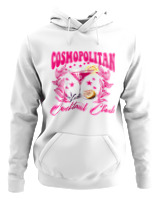 Φούτερ με κουκούλα - Cosmopolitan - Color Thumbnail ΄Ασπρο