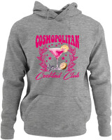 Φούτερ με κουκούλα - Cosmopolitan - Color Thumbnail Γκρι Μελανζέ