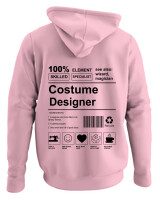 Φούτερ με κουκούλα - Costume Designer - Color Thumbnail Pink