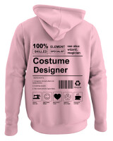 Φούτερ με κουκούλα - Costume Designer - Color Thumbnail Pink