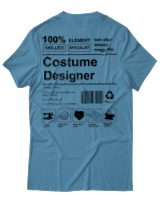T-Shirt Αντρικό - Costume Designer - Color Thumbnail Τιρκουάζ