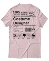 T-Shirt Αντρικό - Costume Designer - Color Thumbnail Απαλό Ροζ