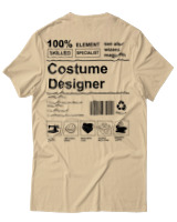 T-Shirt Αντρικό - Costume Designer - Color Thumbnail Μπεζ