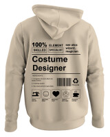 Φούτερ με κουκούλα - Costume Designer - Color Thumbnail Μπέζ