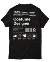 T-Shirt Αντρικό - Costume Designer - Color Thumbnail Μαύρο