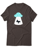T-Shirt Αντρικό - Cow Space - Color Thumbnail Καφέ
