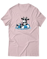 T-Shirt Αντρικό - Cow Vitamine Sea - Color Thumbnail Απαλό Ροζ
