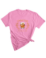 T-Shirt Woman Fashion Γυναικείο - Cowboy Tears - Color Thumbnail PINK