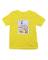 T-Shirt  Παιδικό - Cows Claw Machine - Color Thumbnail Κίτρινο