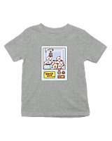T-Shirt  Παιδικό - Cows Claw Machine - Color Thumbnail Γκρι Μελανζέ