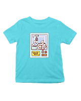 T-Shirt  Παιδικό - Cows Claw Machine - Color Thumbnail Οινοπνευματί