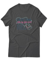 T-Shirt  Γυναικείο - Crafting Fills My Life - Color Thumbnail Ανθρακί