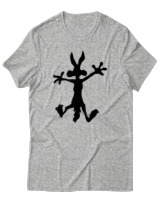 T-Shirt Unisex - Crash - Color Thumbnail Γκρι Μελανζέ