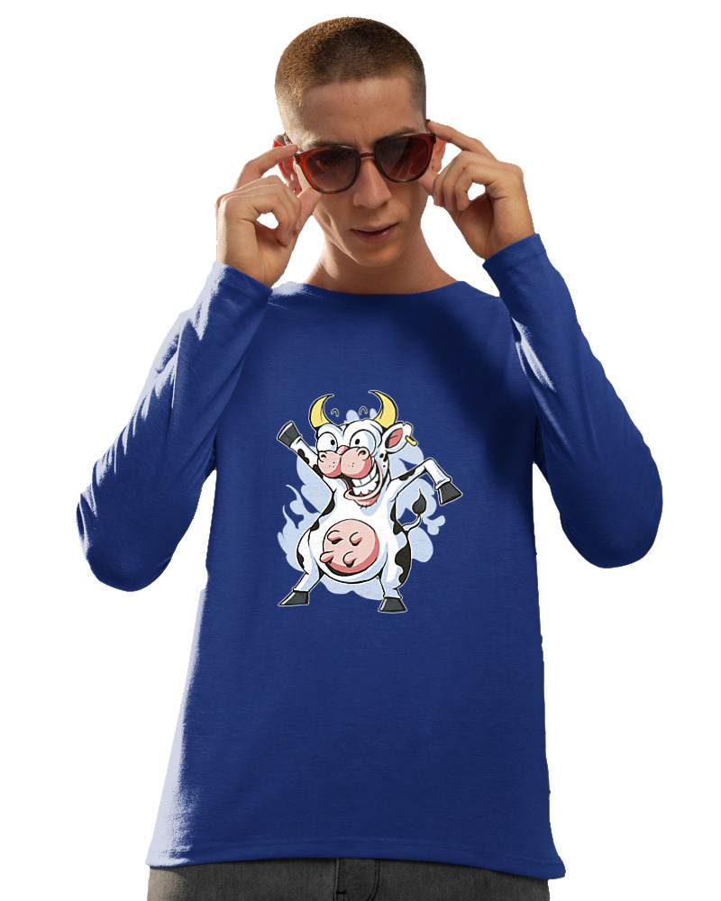 Μακρυμάνικο Μακό - Crazy Cow - Image 1