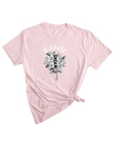 T-Shirt Woman Fashion Γυναικείο - Create Dream - Color Thumbnail PALE PINK