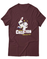 T-Shirt Αντρικό - Creation - Color Thumbnail Μπορντό