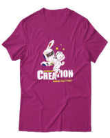 T-Shirt Αντρικό - Creation - Color Thumbnail Φουξια