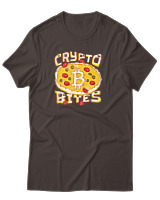 T-Shirt Αντρικό - Crypto Bites - Color Thumbnail Καφέ