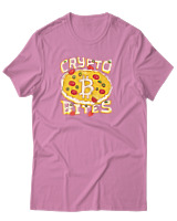 T-Shirt Αντρικό - Crypto Bites - Color Thumbnail Ροζ