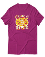 T-Shirt Αντρικό - Crypto Bites - Color Thumbnail Φουξια