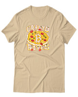T-Shirt Αντρικό - Crypto Bites - Color Thumbnail Μπεζ