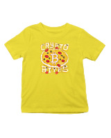 T-Shirt  Παιδικό - Crypto Bites - Color Thumbnail Κίτρινο