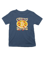 T-Shirt  Παιδικό - Crypto Bites - Color Thumbnail Σκούρο Μπλε