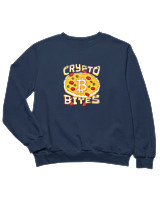 Φούτερ χωρίς κουκούλα Παιδικό - Crypto Bites - Color Thumbnail Σκούρο Μπλε