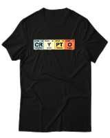 T-Shirt Αντρικό - Crypto - Color Thumbnail Μαύρο