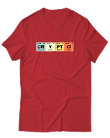 T-Shirt Αντρικό - Crypto - Color Thumbnail Κόκκινο