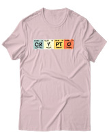 T-Shirt Αντρικό - Crypto - Color Thumbnail Απαλό Ροζ