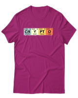 T-Shirt Αντρικό - Crypto - Color Thumbnail Φουξια