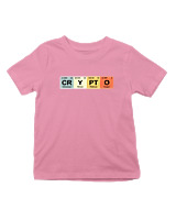 T-Shirt  Παιδικό - Crypto - Color Thumbnail Ροζ