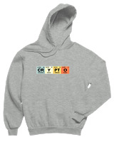 Φούτερ με κουκούλα Παιδικό - Crypto - Color Thumbnail Γκρι Μελανζέ