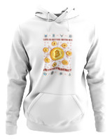 Φούτερ με κουκούλα Αντρικό - Crypto Currency - Color Thumbnail ΄Ασπρο