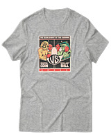 T-Shirt Αντρικό - Crypto VS Dollar - Color Thumbnail Γκρι Μελανζέ