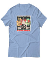 T-Shirt Αντρικό - Crypto VS Dollar - Color Thumbnail Γαλάζιο