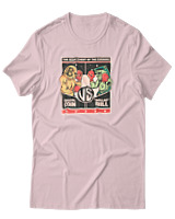 T-Shirt Αντρικό - Crypto VS Dollar - Color Thumbnail Απαλό Ροζ
