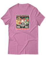 T-Shirt Αντρικό - Crypto VS Dollar - Color Thumbnail Ροζ