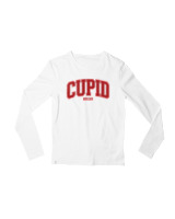 Μακρυμάνικο Μακό Παιδικό - Cupid Vibes - Color Thumbnail 'Ασπρο