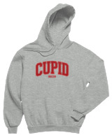 Φούτερ με κουκούλα Παιδικό - Cupid Vibes - Color Thumbnail Γκρι Μελανζέ