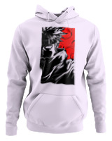 Φούτερ με κουκούλα - Cursed Ninja Silhouette - Color Thumbnail Λιλά
