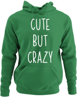 Φούτερ με κουκούλα - Cute But Crazy - Color Thumbnail Kelly Green