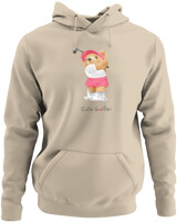 Φούτερ με κουκούλα - Cute Golfer - Color Thumbnail Μπέζ