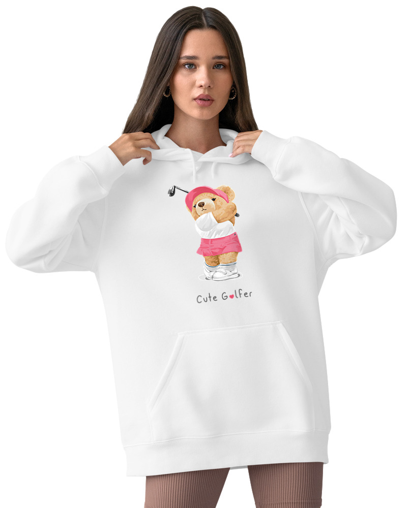 Φούτερ με κουκούλα - Cute Golfer - Image 2