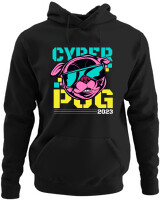 Φούτερ με κουκούλα - Cyber Dog - Color Thumbnail Μαύρο