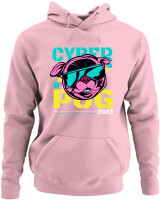 Φούτερ με κουκούλα - Cyber Dog - Color Thumbnail Pink