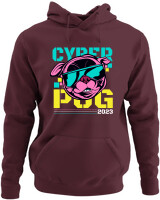 Φούτερ με κουκούλα - Cyber Dog - Color Thumbnail Marron